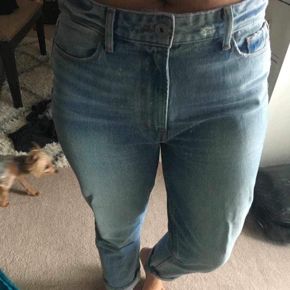 Paige Denim "mom" jeans